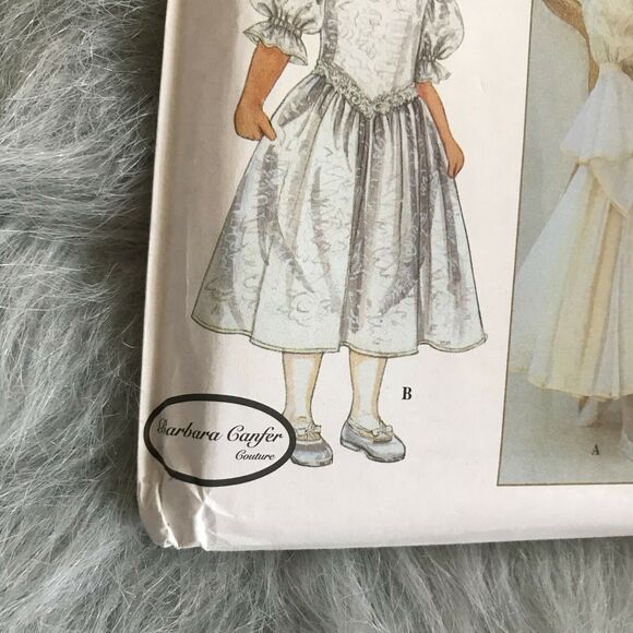 Simplicity 8931 NEW Uncut Renaissance Flower Girl Royal Wedding Dress Pattern 5 - Picture 2 of 4
